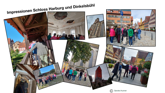 Impressionen der Tagesfahrt nach Schloss Harburg und Dinkelsbühl des KV Aichach-Friedberg 2025