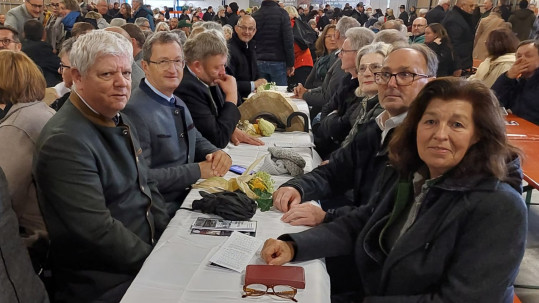 Vertreter des BBV beim Festakt in Kringell vor Ort