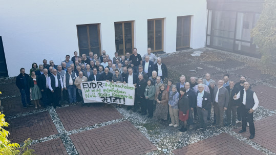 EUDR: Protest bei der Kreisobmännertagung