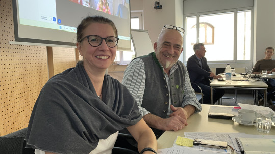 2025-11-04 Bezirksvorstandssitzung OBB  Posch und Huber