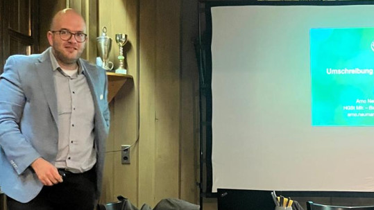 Referent Arno Neumann