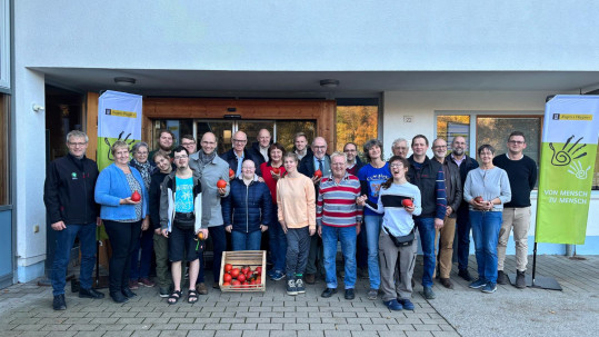Besuch des BBV und Regierungspräsidenten Walter Jonas im Regionalen Zentrum Regens Wagner Holnstein