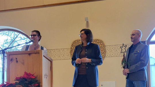 Dankeschön an Frau Ilse Aigner