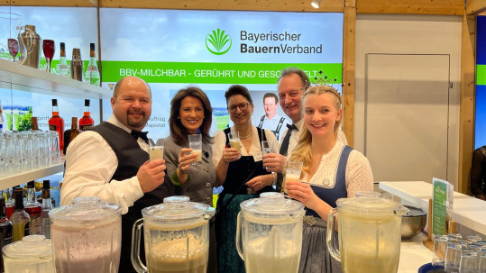 Grüne Woche: BBV Milchbar