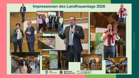 Impressionen vom Landfrauentag 2026 im Kreisverband Aichach-Friedberg mit Volker Heißmann