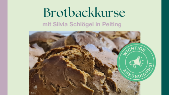 Sharepic Brotbackkurse Herbst 2026