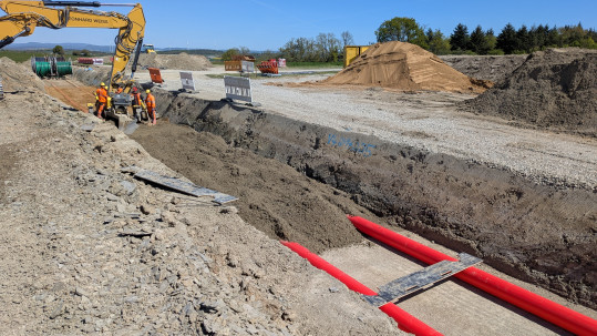 SuedLink - offene Bauweise