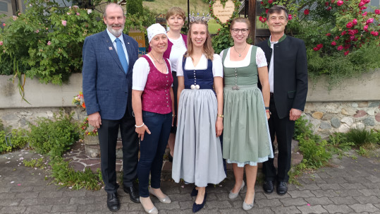 Vorstellung der bayerischen Milchkönigin